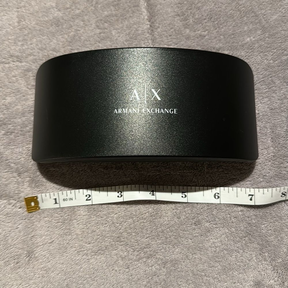 Armani Exchange AX Large Case for Glasses Sunglasses Black Hard‎ Clam She… - Picture 6 of 6